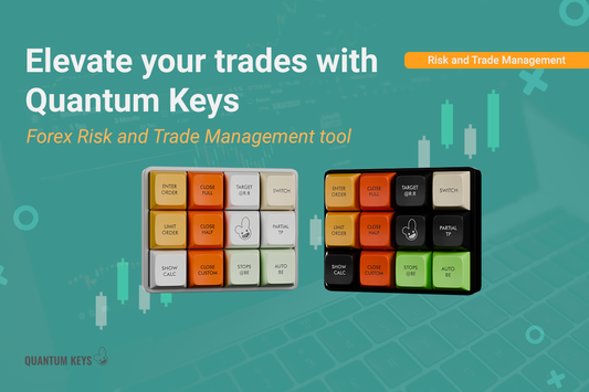 Forex Risk and Trade Management with Quantum Keys